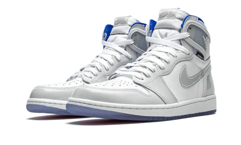 Air Jordan 1 Retro High Zoom White Racer Blue - K6637-104