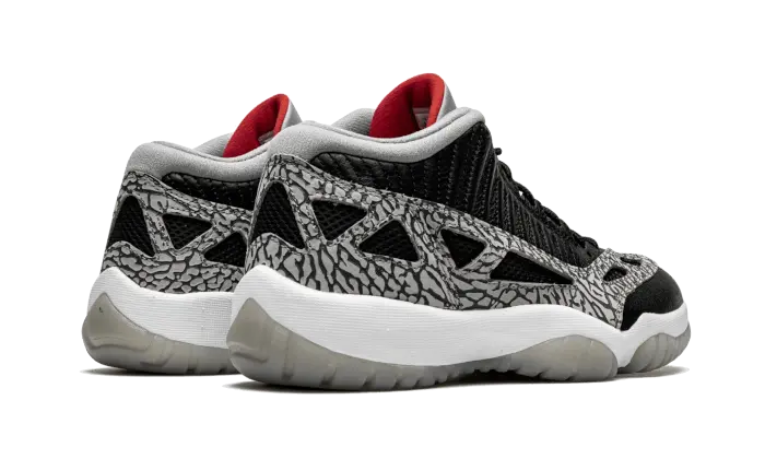 Air Jordan 11 Retro Low IE Black Cement - 919712-006