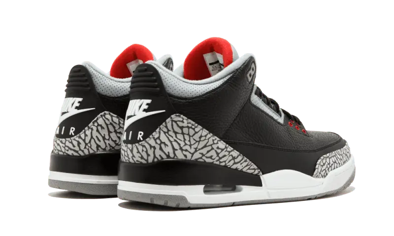 Air Jordan 3 Black Cement 2018 MTHOR SHOP