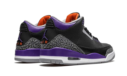 Air Jordan 3 Retro Black Court Purple - CT8532-050