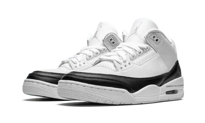 Air Jordan 3 Retro Fragment White Black - DA3595-100