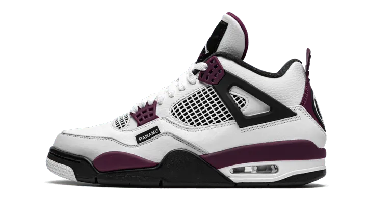 Air Jordan 4 PSG Neutral Grey Bordeaux - CZ5624-100