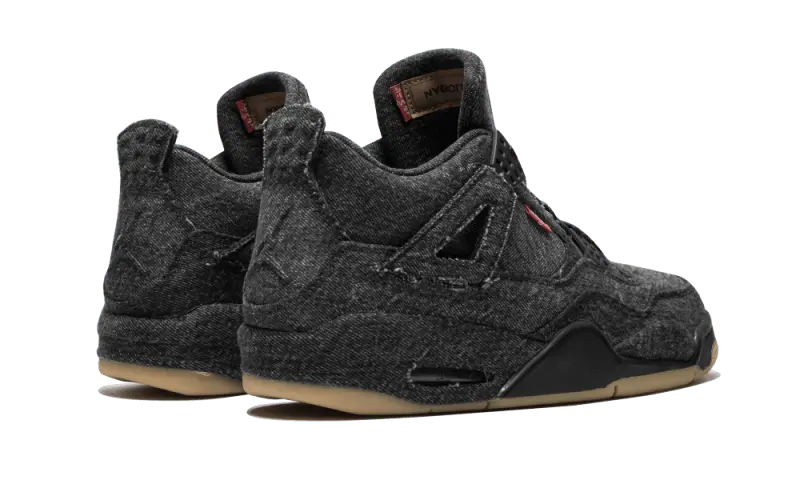 Air Jordan 4 Retro Levis Black