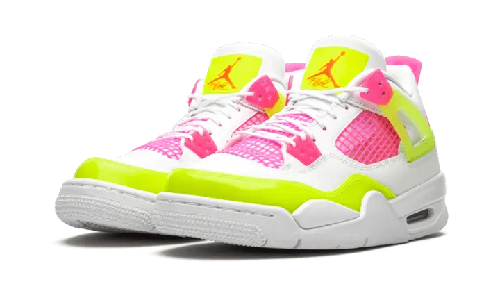 Air Jordan 4 Retro White Lemon Pink - CV7808-100