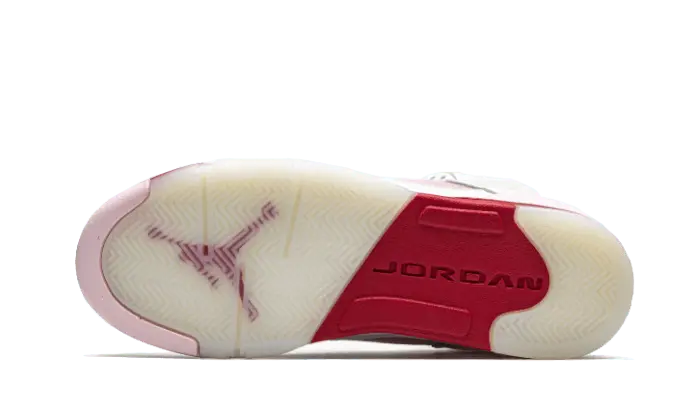 Air Jordan 5 Retro White Pink Red - 440892-106