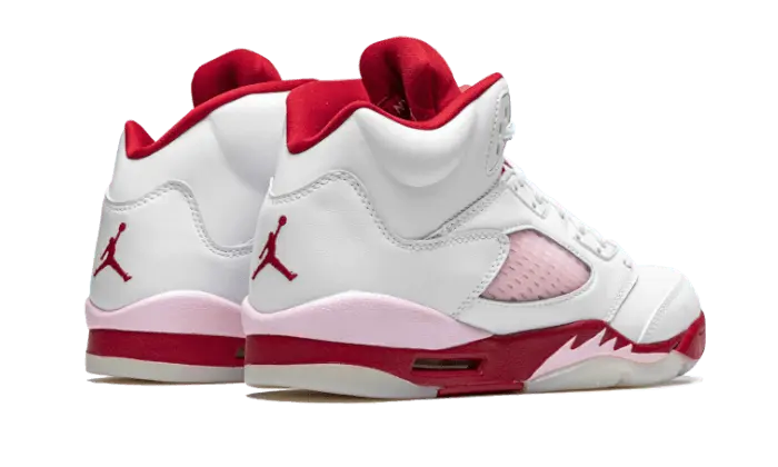 Air Jordan 5 Retro White Pink Red - 440892-106