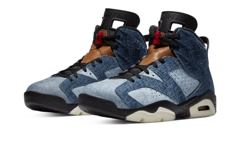 Air Jordan 6 Retro Washed Denim - CT5350-401