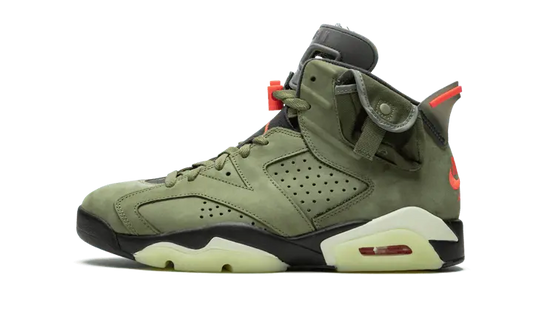 Air Jordan 6 Travis Scott Medium Olive - CN1084-200