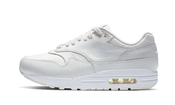 Air max 1 leather white online