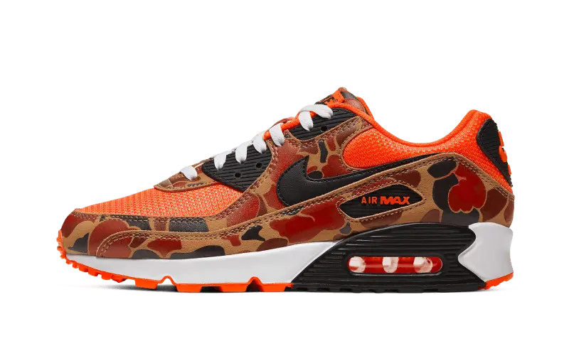 Nike Air Max 90 Orange Duck Camo - CW4039-800