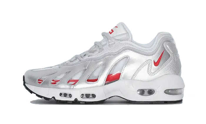 Nike Air Max 96 Metallic Silver Supreme - CV7652-001