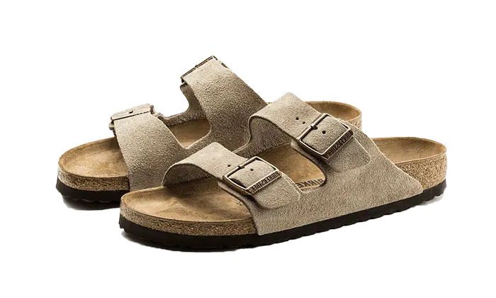 Birkenstock Arizona Suede Leather Taupe