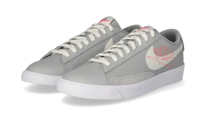 Nike Blazer Low Print Wolf Grey Sail - DA4652001