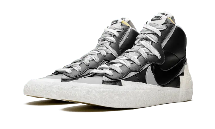 Nike Blazer High Sacai Black Grey - BV0072 002