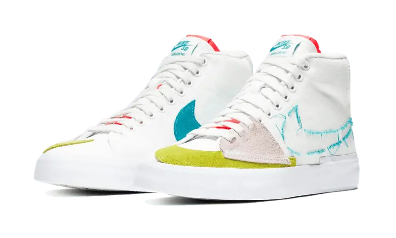 Nike Blazer SB Mid Edge Hack Pack White Multi - CI3833-101