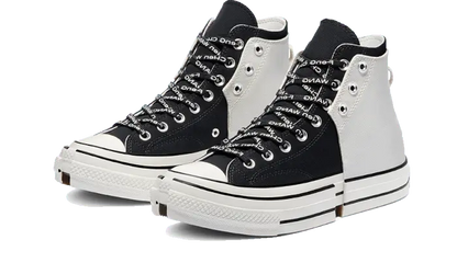 Converse Chuck Taylor All-Star 2-in-1 70s Hi Feng Chen Wang Ivory Black - 169839C