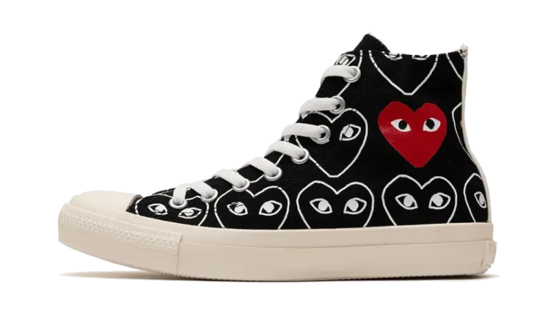 Converse Chuck Taylor All Star 70s Comme Des Garçons Play All-Over Black