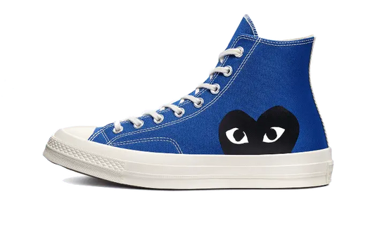 Converse-Chuck Taylor All-Star 70s Hi Comme des Garçons Play Blue Quartz - 168300C