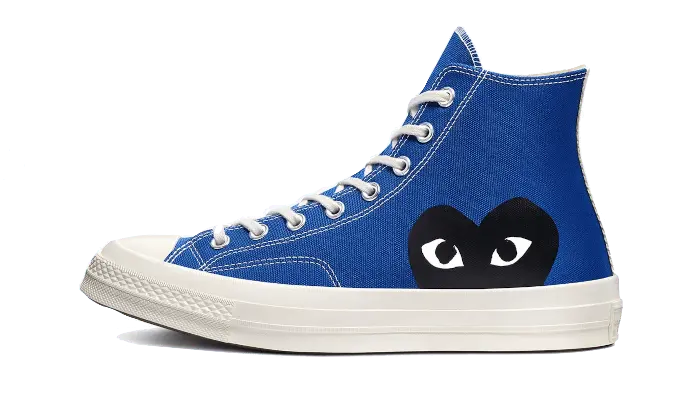 Converse-Chuck Taylor All-Star 70s Hi Comme des Garçons Play Blue Quartz - 168300C