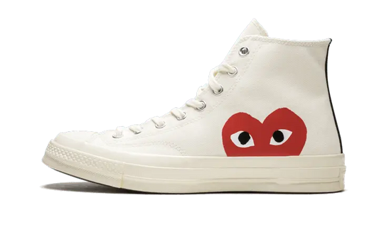 Converse Chuck Taylor All-Star 70s Hi Comme des Garcons PLAY White - 150204C