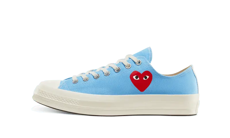 Chuck Taylor All-Star 70s Ox Comme des Garçons Play Bright Blue - 168303C