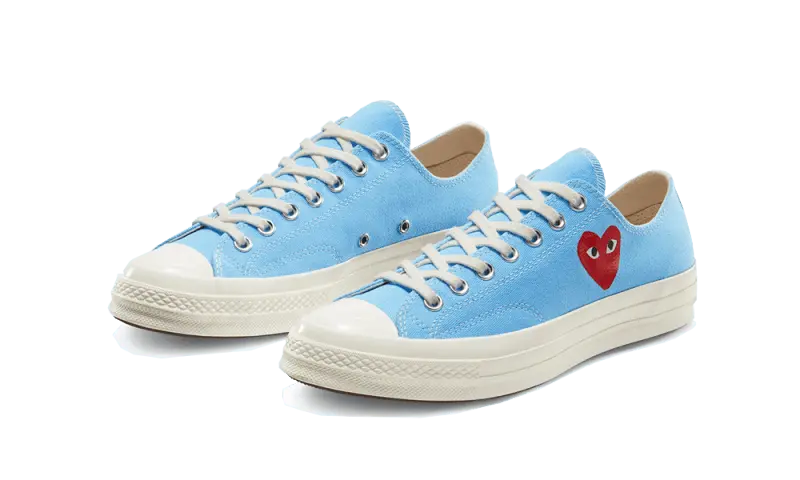 Chuck Taylor All-Star 70s Ox Comme des Garçons Play Bright Blue - 168303C