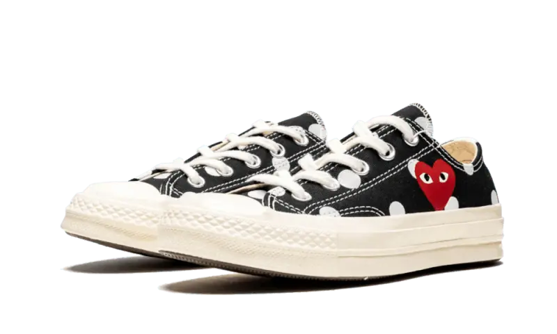 Converse Chuck Taylor All-Star 70s Ox Comme des Garcons PLAY Polka Dot Black - 157248C