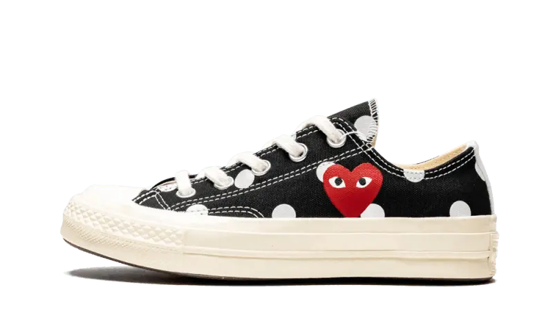 Converse Chuck Taylor All-Star 70s Ox Comme des Garcons PLAY Polka Dot Black - 157248C