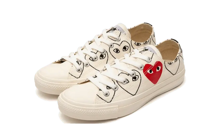 Converse Chuck Taylor All-Star 70s Ox Comme des Garçons Play All-Over Natural