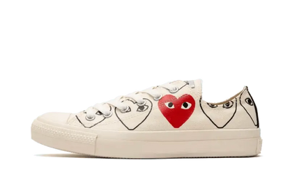 Converse Chuck Taylor All-Star 70s Ox Comme des Garçons Play All-Over Natural