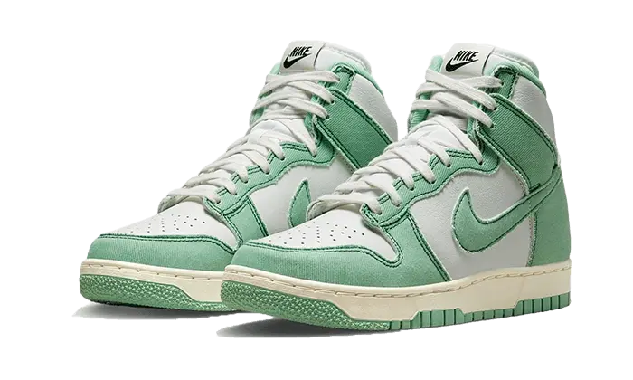 Nike Dunk High 1985 Enamel Green Denim