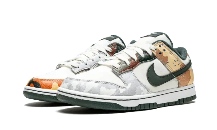 Nike Dunk Low SE Sail Multi-Camo - DH0957-100Nike Dunk Low SE Sail Multi-Camo - DH0957-100