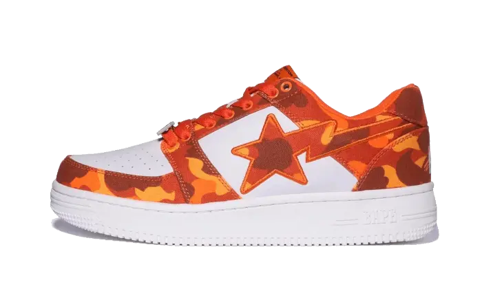 A Bathing Ape Bape Sta Hazard Heron Preston Orange