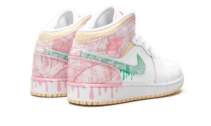 Air Jordan 1 Mid SE Paint Drip