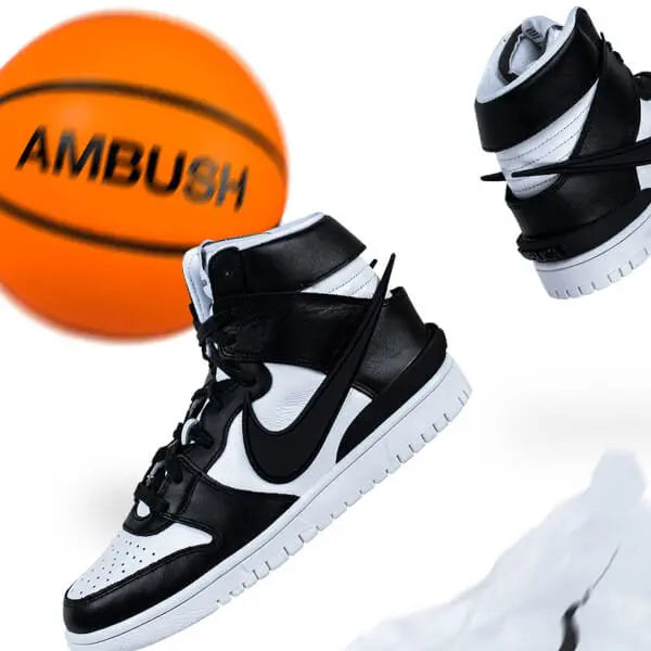 Dunk High Ambush Black White - MTHOR SHOP