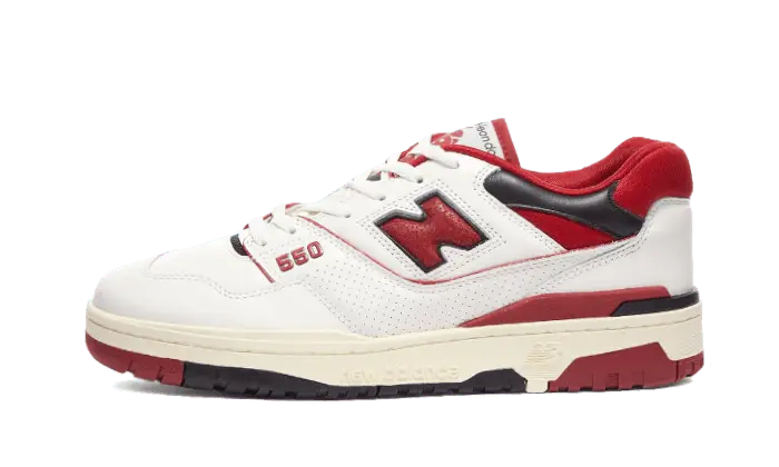 New Balance 550 Aime Leon Dore White Red - BB550AE1