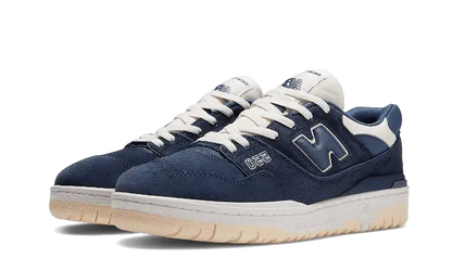 New Balance 550 Natural Indigo Suede