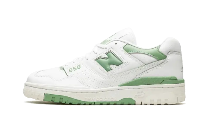 New Balance 550 White Mint Green