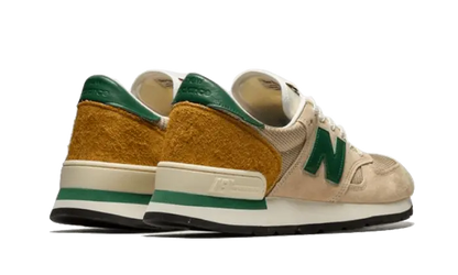 New Balance 990 v1 Made In USA Tan Green