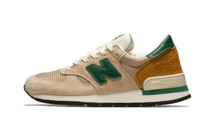 New Balance 990 v1 Made In USA Tan Green