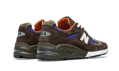 New Balance 990 V2 Made In Usa Brown Purple