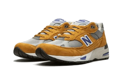 New Balance 991 Yellow Blue