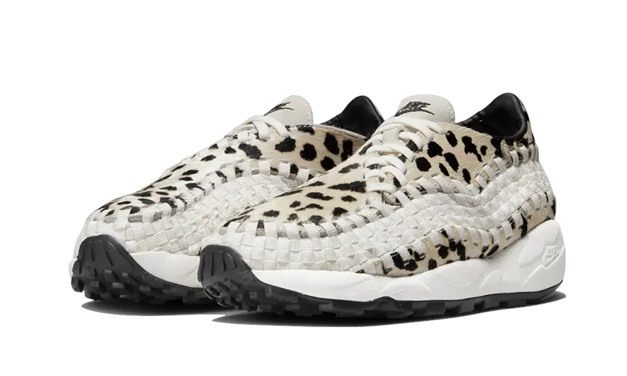 Nike Air Footscape Woven PRM White Cow Print