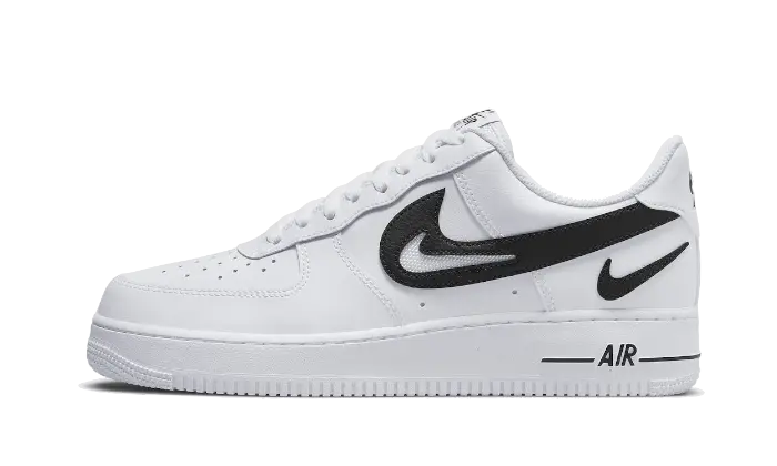 Nike Air Force 1 Low '07 FM Cut Out Swoosh White Black