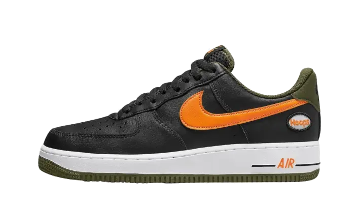 Nike Air Force 1 Low ‘07 Hoops Black University Gold