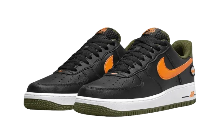 Nike Air Force 1 Low ‘07 Hoops Black University Gold