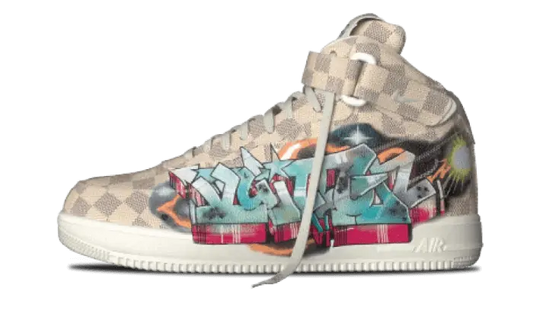 Nike Air Force 1 Mid Louis Vuitton Graffiti