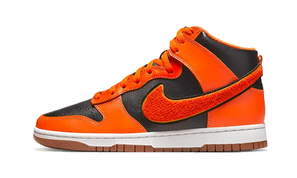 Nike Dunk High University Chenille Swoosh Safty Orange