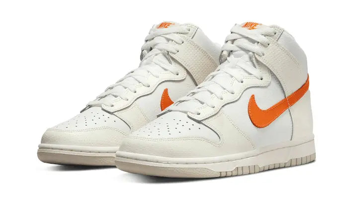 Nike Dunk High White Orange