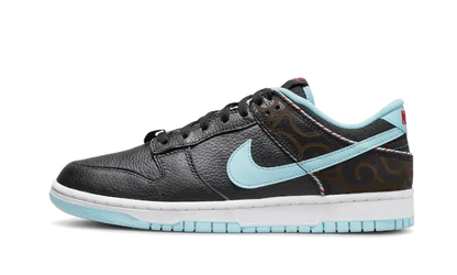 Nike Dunk Low SE Barber Shop Black